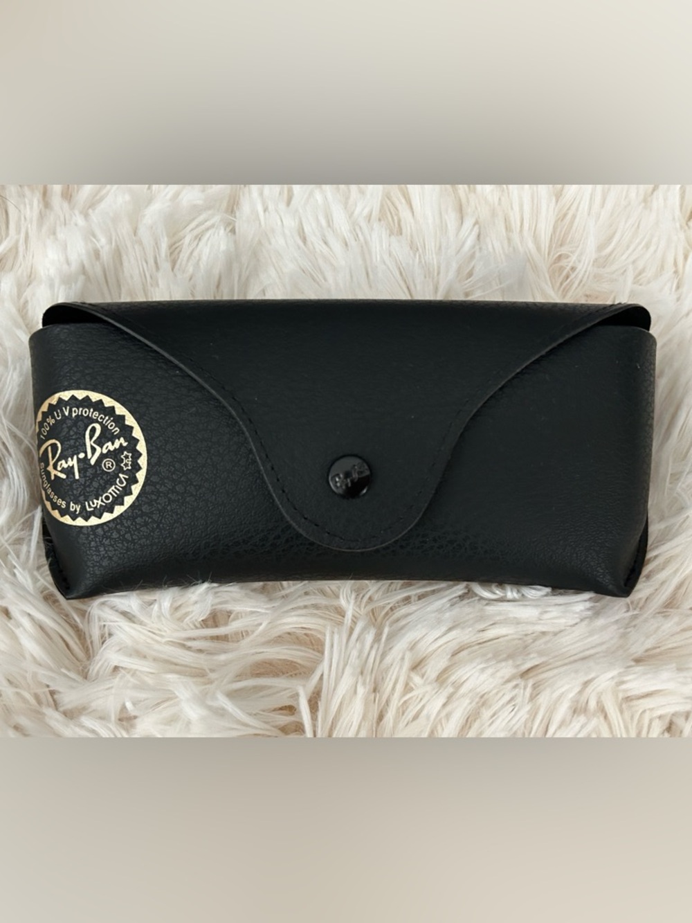 Ray Ban 3447 Round Gold Metal Frame Sunglasses Green Lenses Case Unisex Italy - Picture 12 of 14